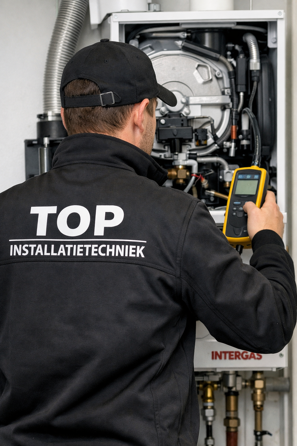 Top monteur aan het werk